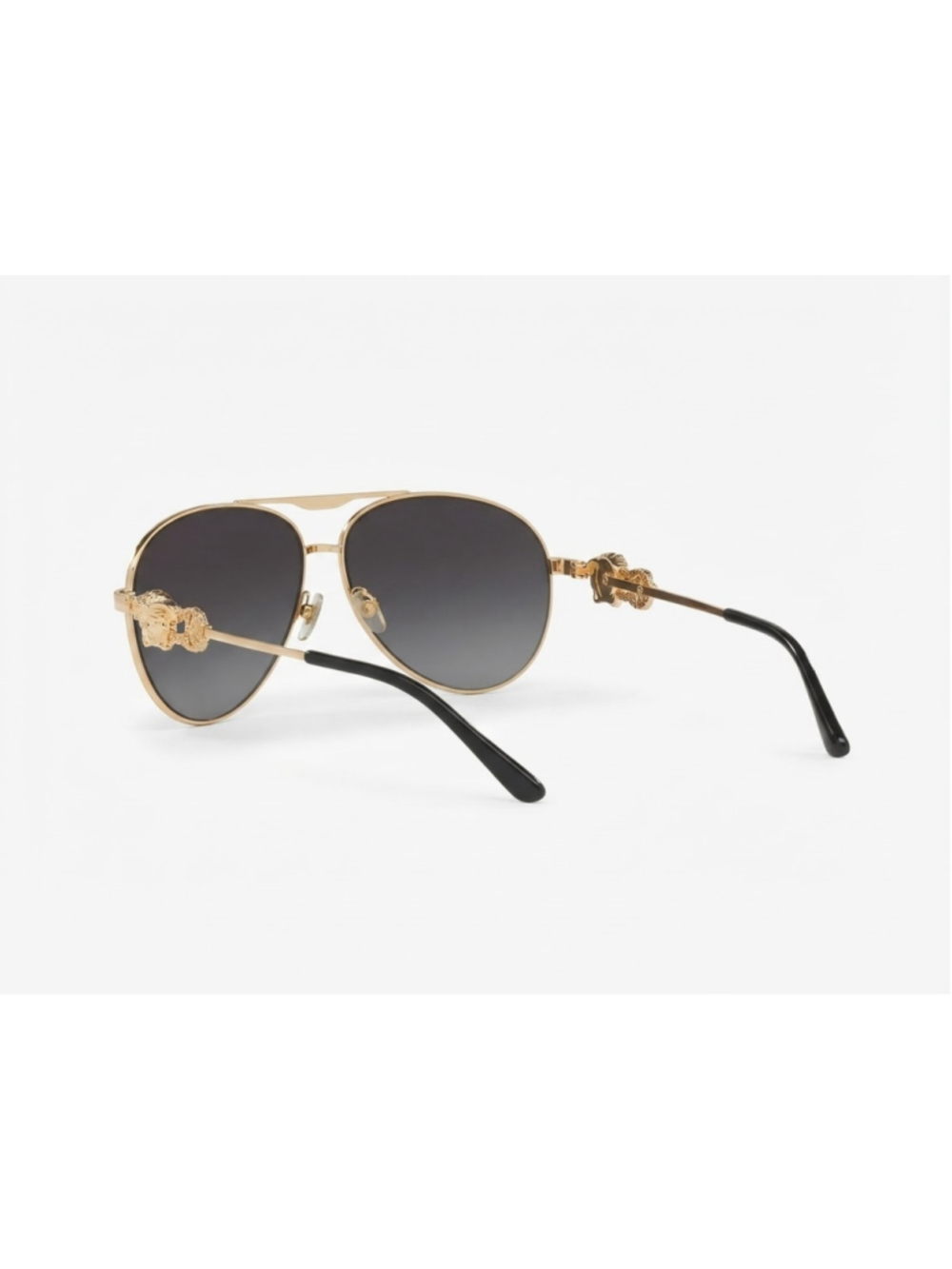 Cartier Panther Gold Light Metal Wrap Designer
Panther Sunglasses Made in France
